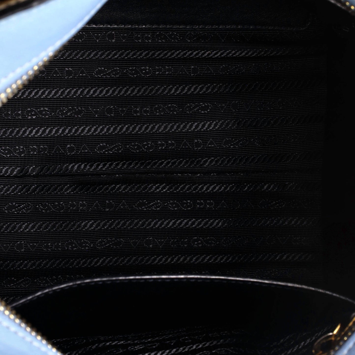 プラダ エスプラナード トートバッグ シティ カーフ＆グレカ サフィアーノ ミディアム