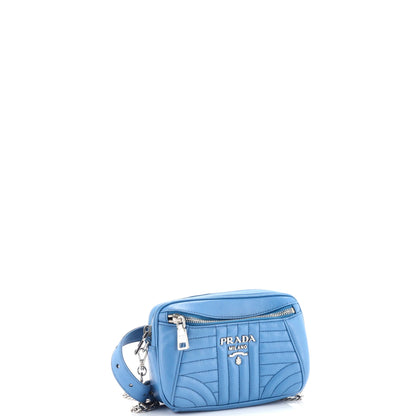 プラダ コンバーチブル ベルトバッグ ダイアグラム キルティングレザー スモール