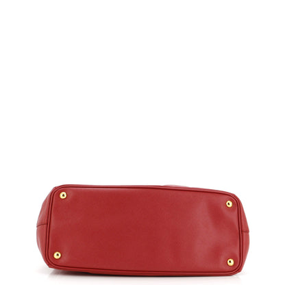 プラダ ダブルジップ リュクス トートバッグ サフィアーノレザー ラージ