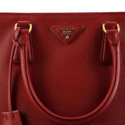 プラダ ダブルジップ リュクス トートバッグ サフィアーノレザー ラージ