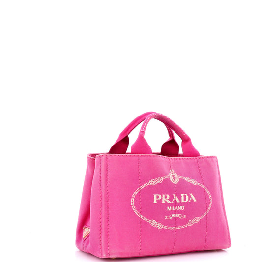 プラダ カナパ トートバッグ キャンバス ミニ