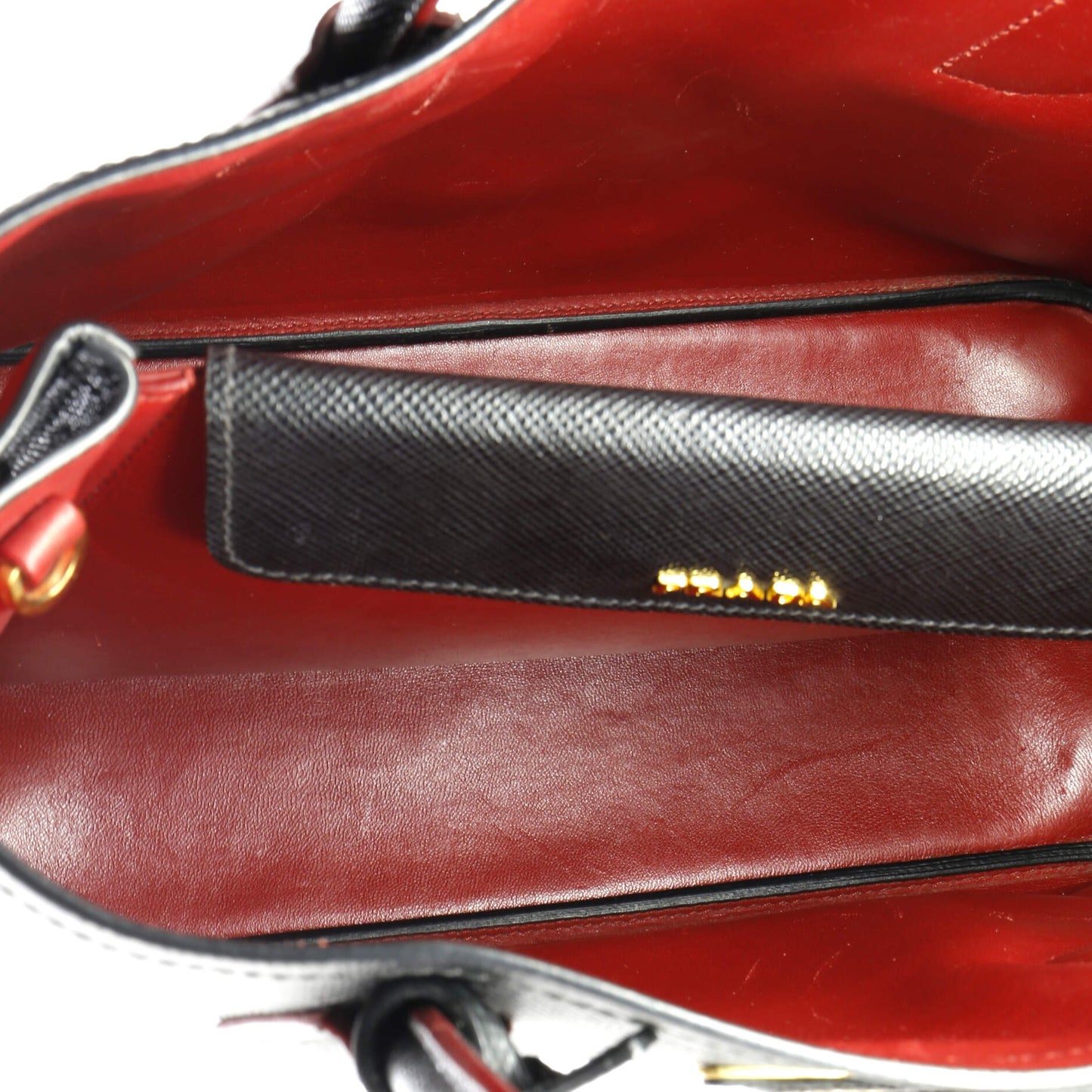 プラダ キュイール ダブルトート サフィアーノレザー スモール