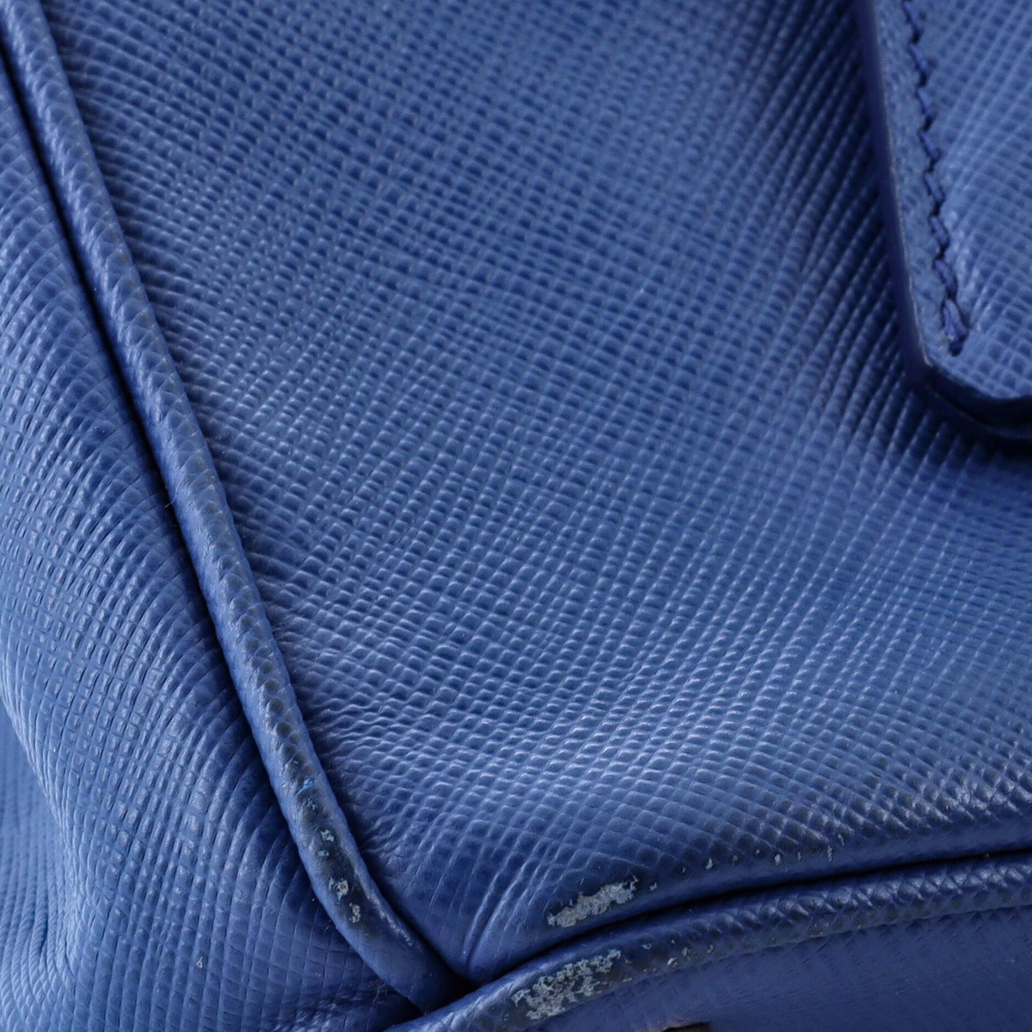 プラダ ダブルジップ リュクス トートバッグ サフィアーノレザー スモール