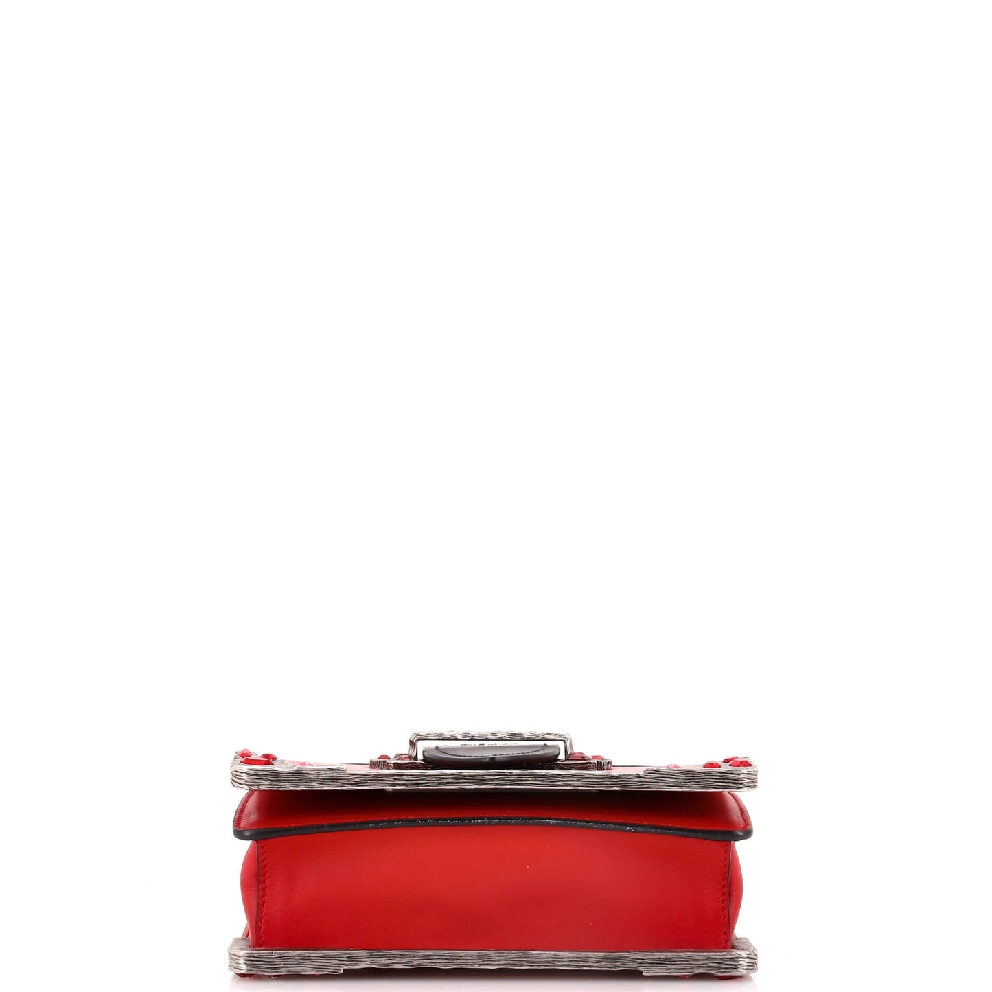 プラダ カイエ チェーン クロスボディバッグ シティ カーフ＆サフィアーノ スモール