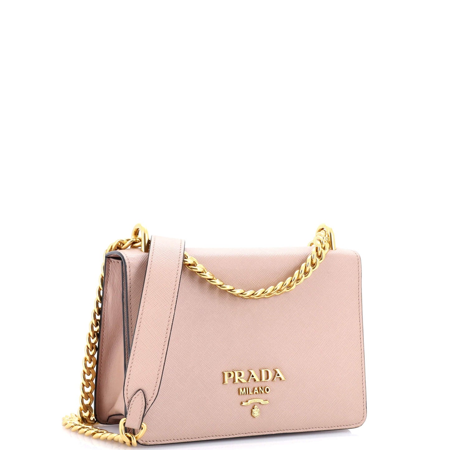 プラダ チェーンフラップバッグ サフィアーノレザー スモール
