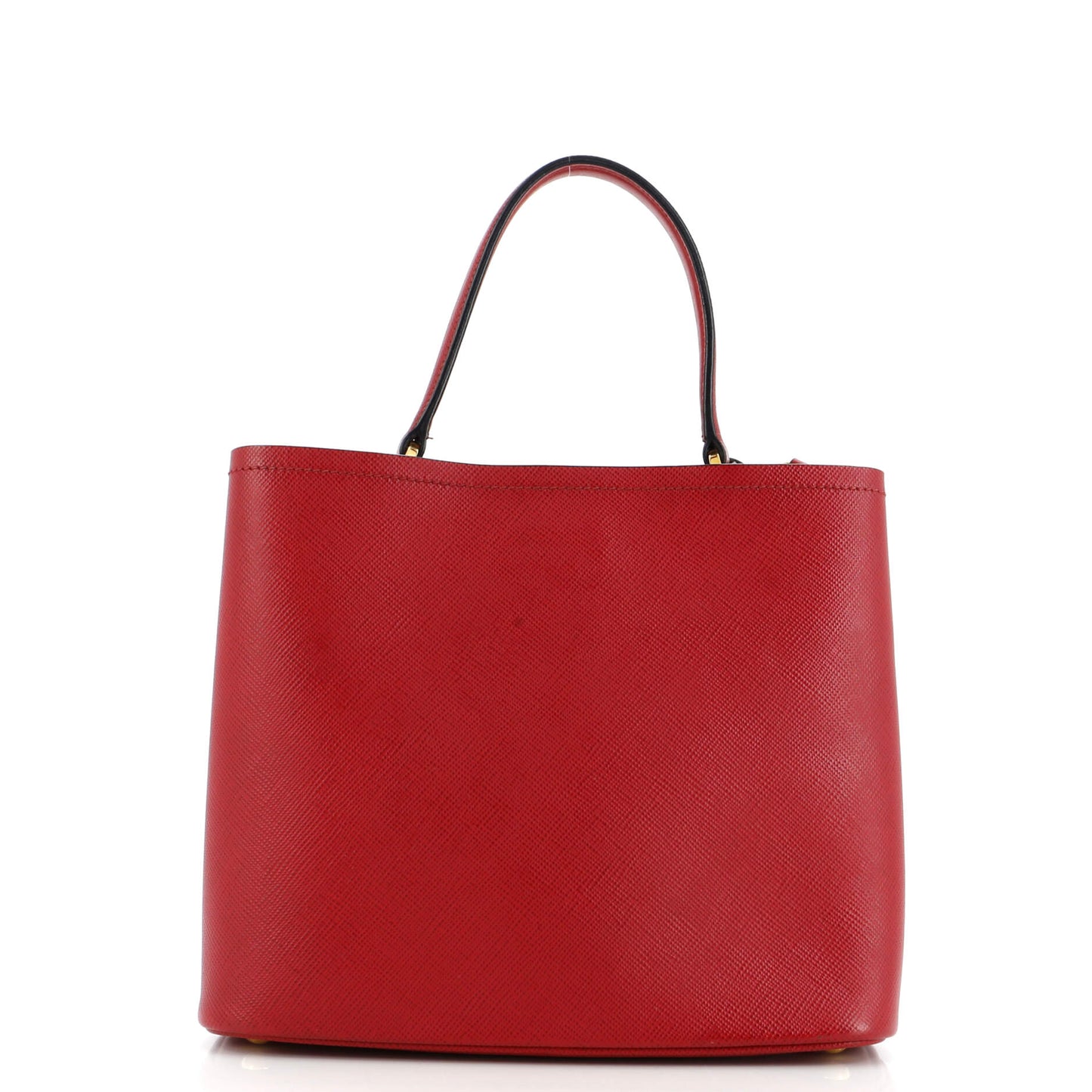 プラダ パニエ バケットバッグ サフィアーノレザー ラージ