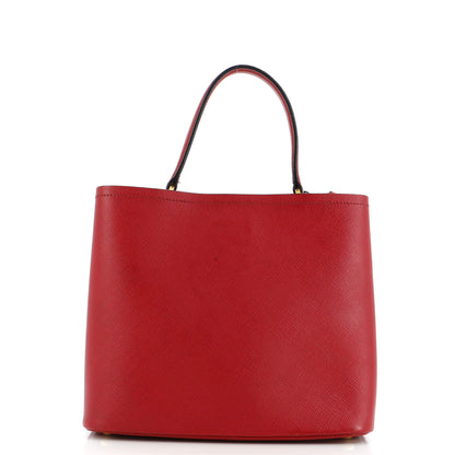 プラダ パニエ バケットバッグ サフィアーノレザー ラージ