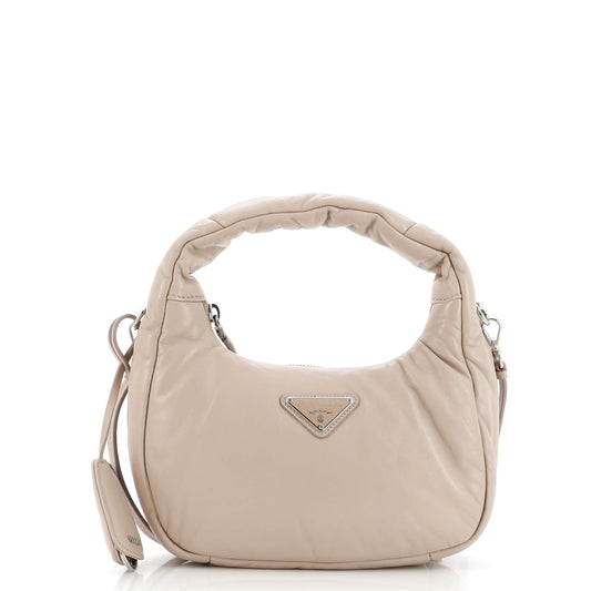 プラダ パデッド ホーボー レザー ミニ