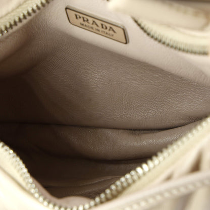 プラダ パデッド ホーボー レザー ミニ