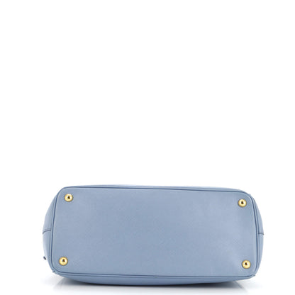 プラダ ダブルジップ リュクス トートバッグ サフィアーノレザー ミディアム