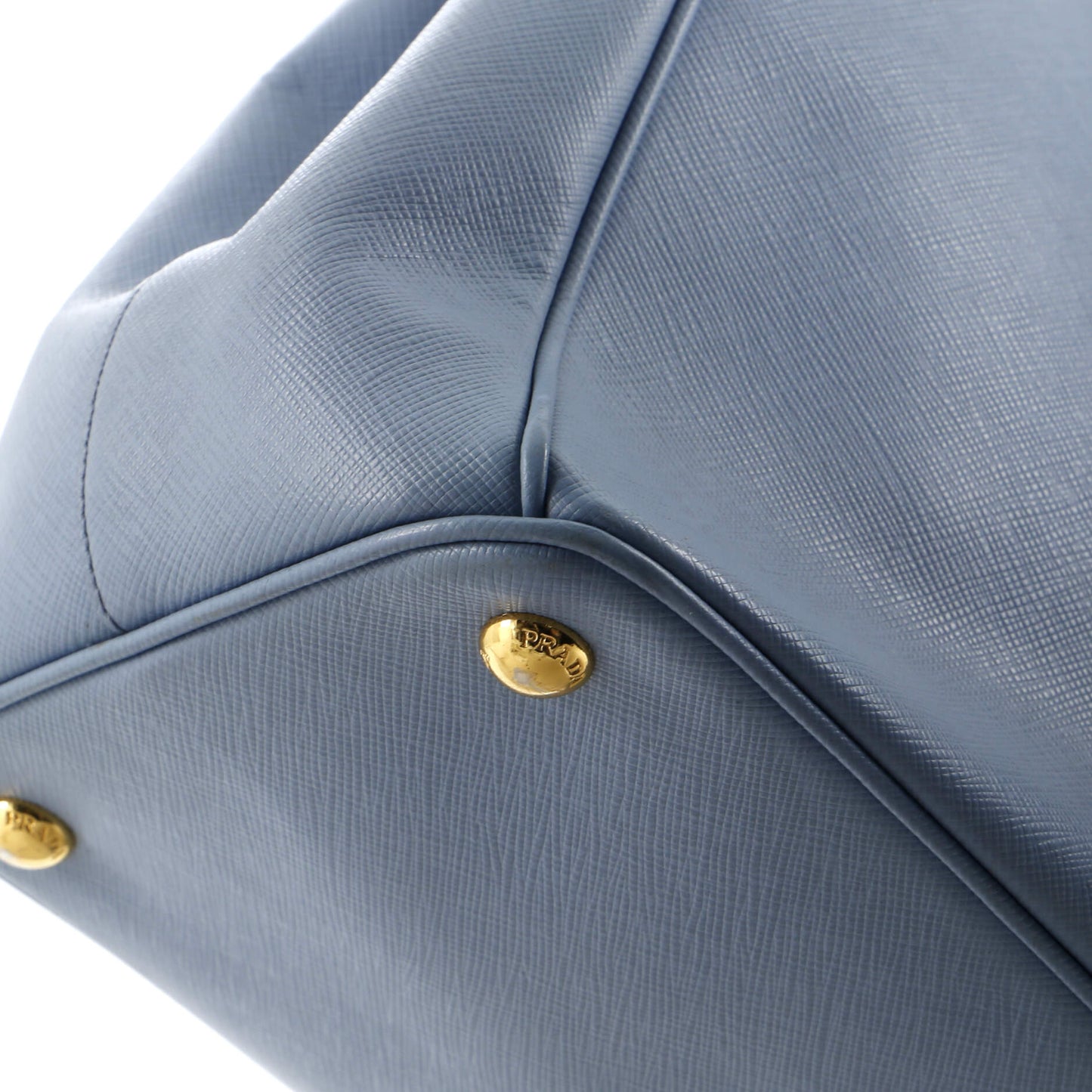プラダ ダブルジップ リュクス トートバッグ サフィアーノレザー ミディアム