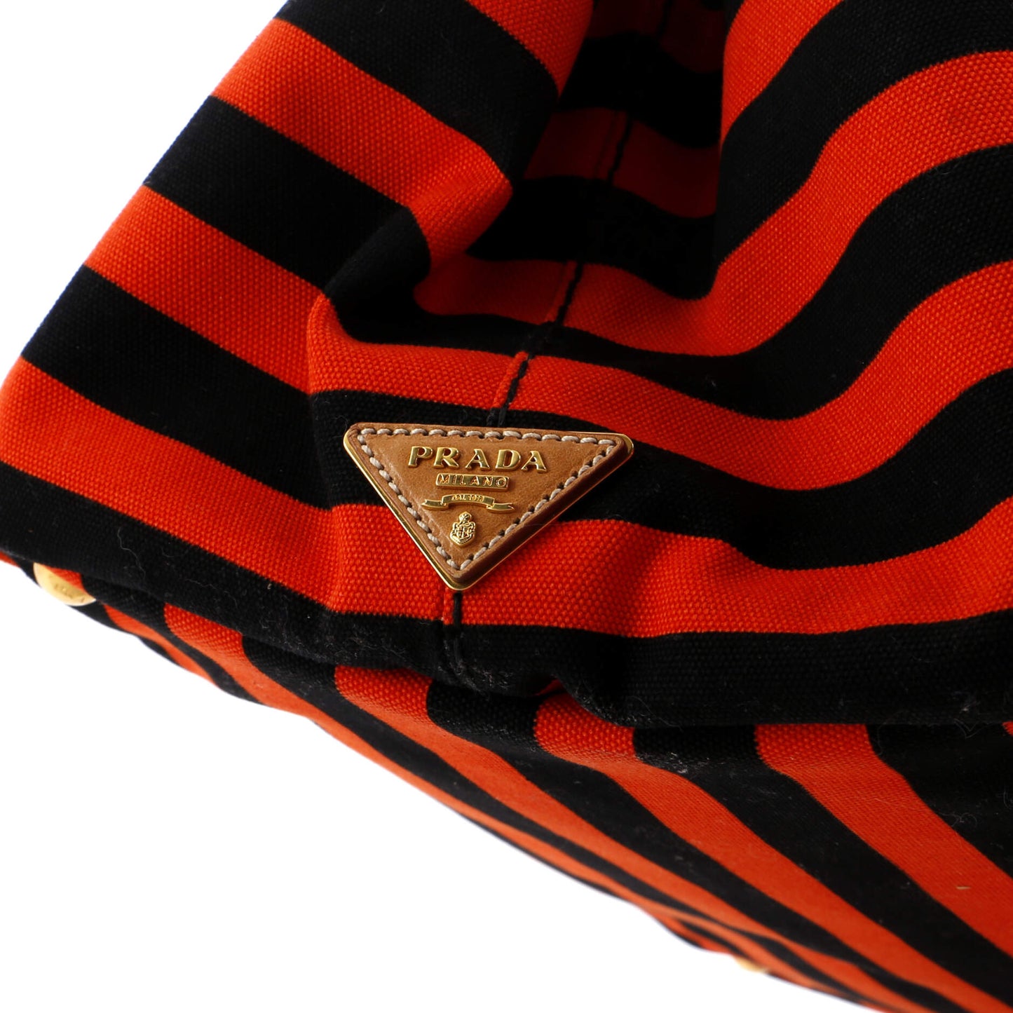 プラダ カナパ トートバッグ プリント キャンバス ラージ