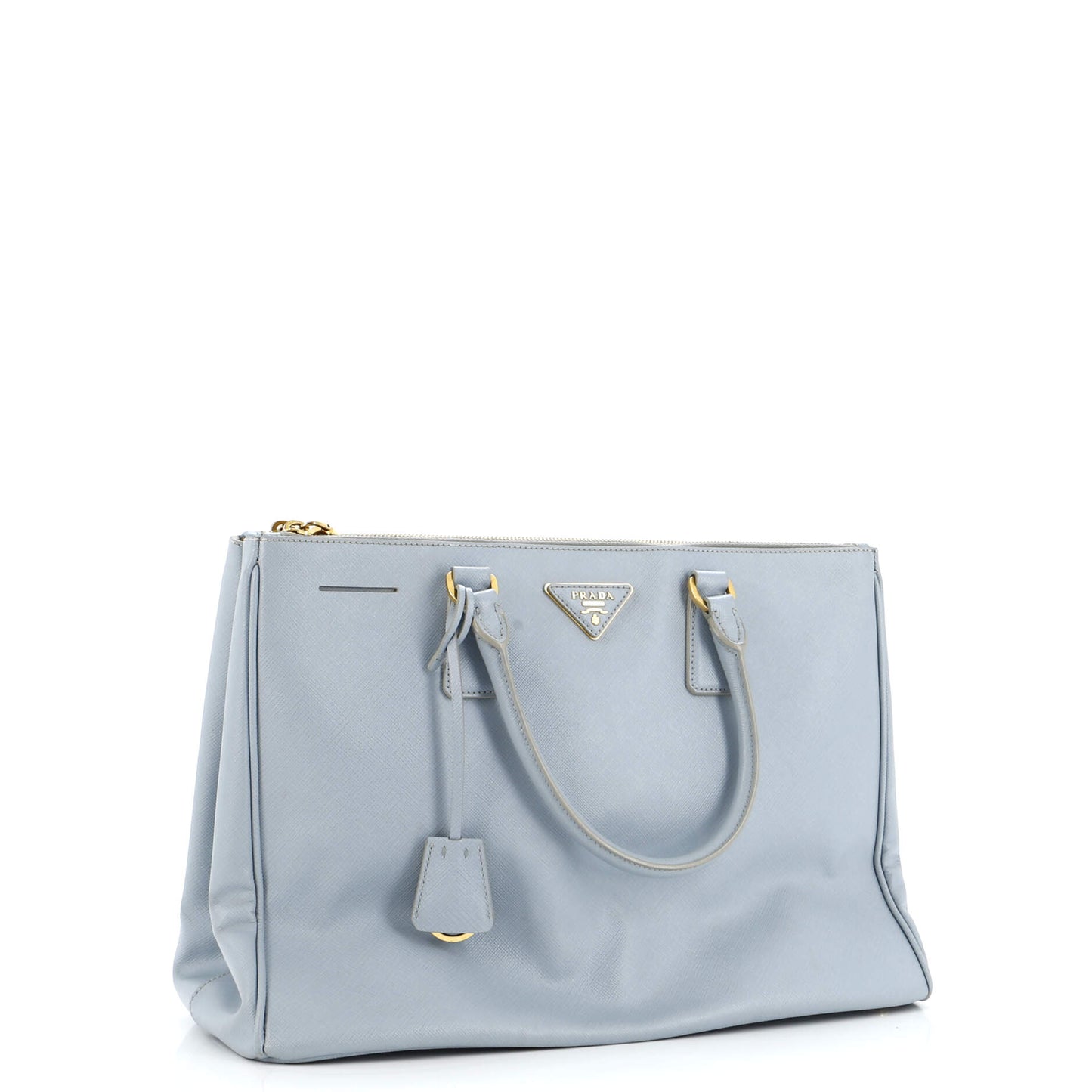 プラダ ダブルジップ リュクス トートバッグ サフィアーノレザー ラージ