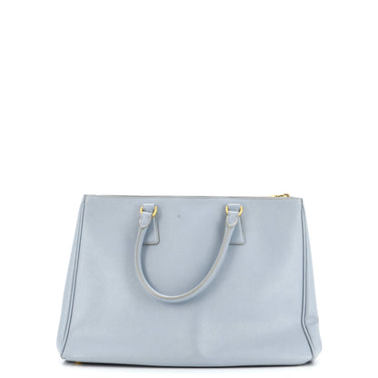 プラダ ダブルジップ リュクス トートバッグ サフィアーノレザー ラージ