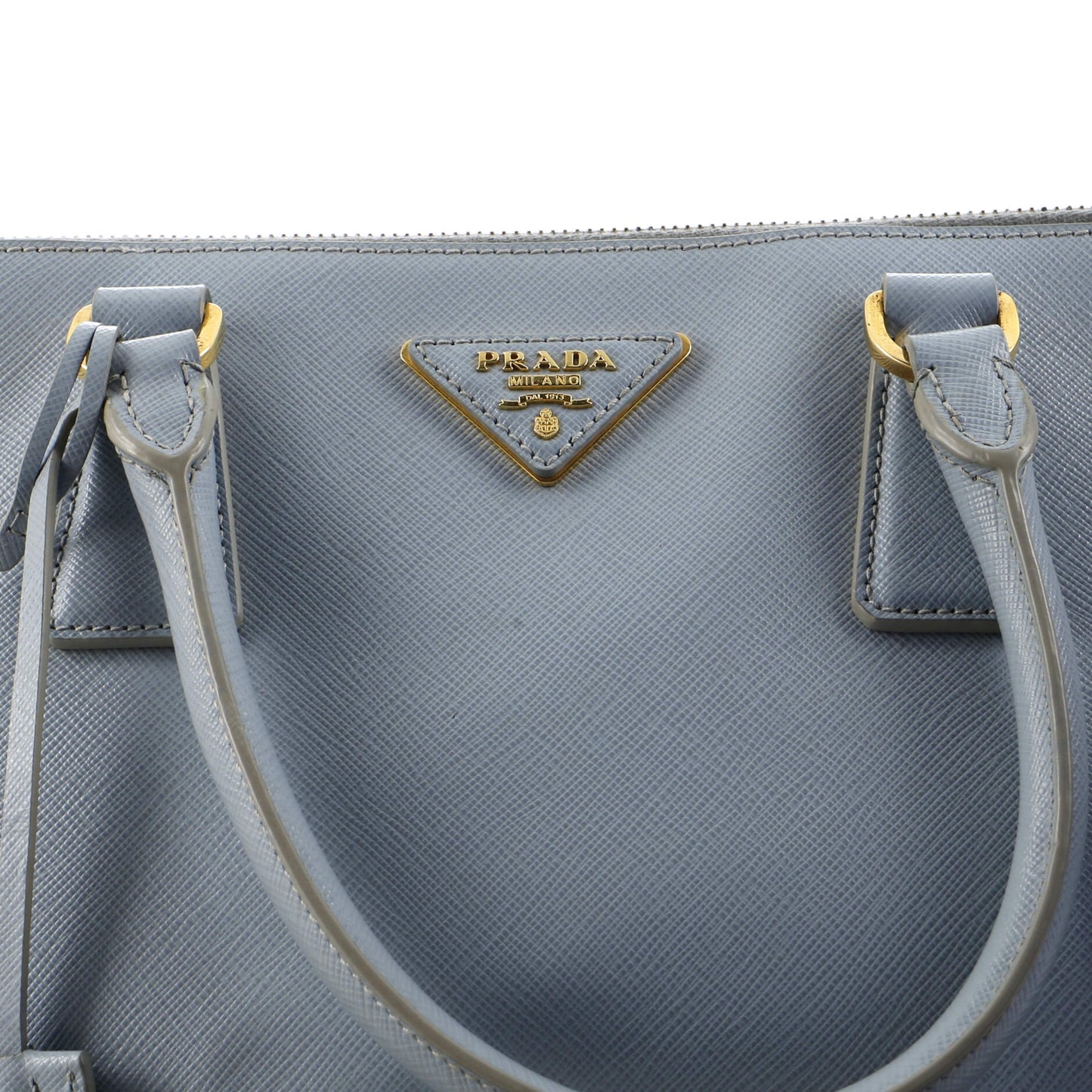 プラダ ダブルジップ リュクス トートバッグ サフィアーノレザー ラージ