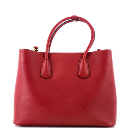 プラダ キュイール ダブルトート サフィアーノ レザー L