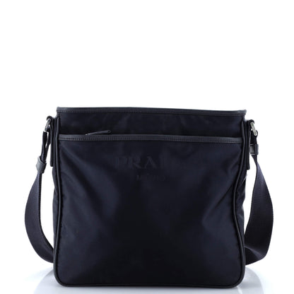 Prada Front Pocket Messenger Bag Tessuto Medium