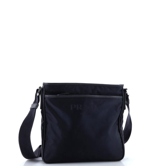 Prada Front Pocket Messenger Bag Tessuto Medium