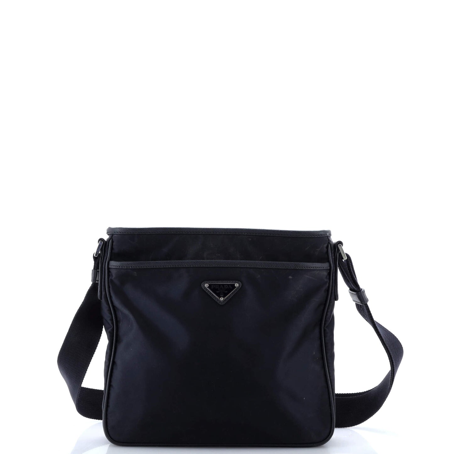 Prada Front Pocket Messenger Bag Tessuto Medium