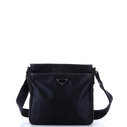Prada Front Pocket Messenger Bag Tessuto Medium
