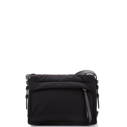 プラダ パッド入りフラップショルダーバッグ リナイロン スモール