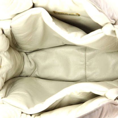 プラダ パッド入りソフトトートレザーミニ