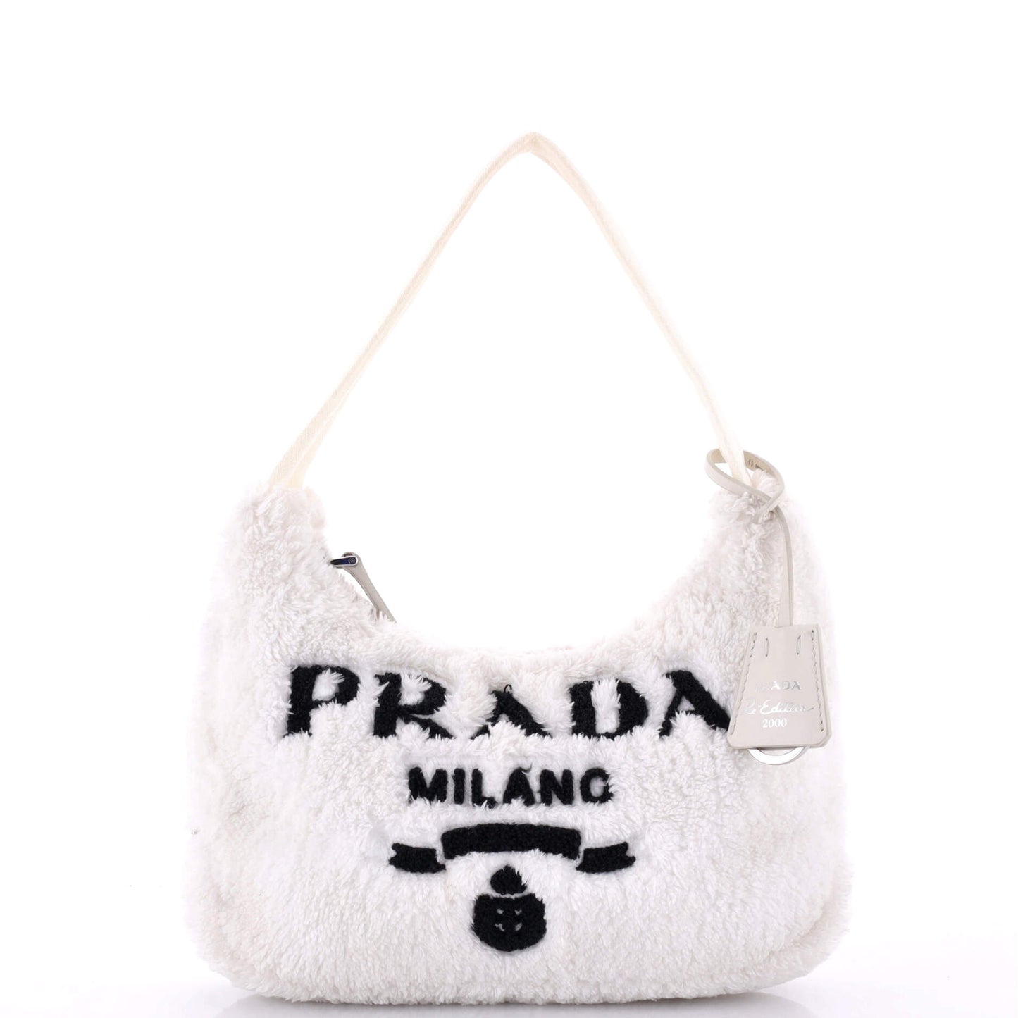 プラダ リ・エディション 2000 ホーボー テリークロス ミニ