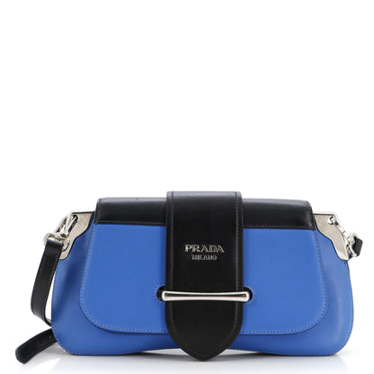 プラダ シドニー ショルダーバッグ シティカーフ ミディアム