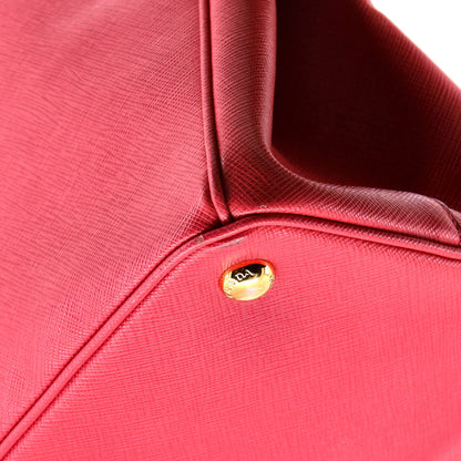 プラダ ダブルジップ リュクス トートバッグ サフィアーノレザー ラージ