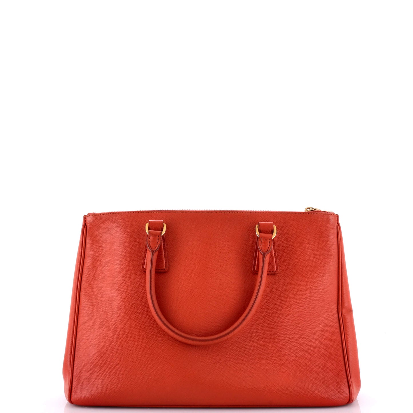 プラダ ダブルジップ リュクス トートバッグ サフィアーノレザー ミディアム