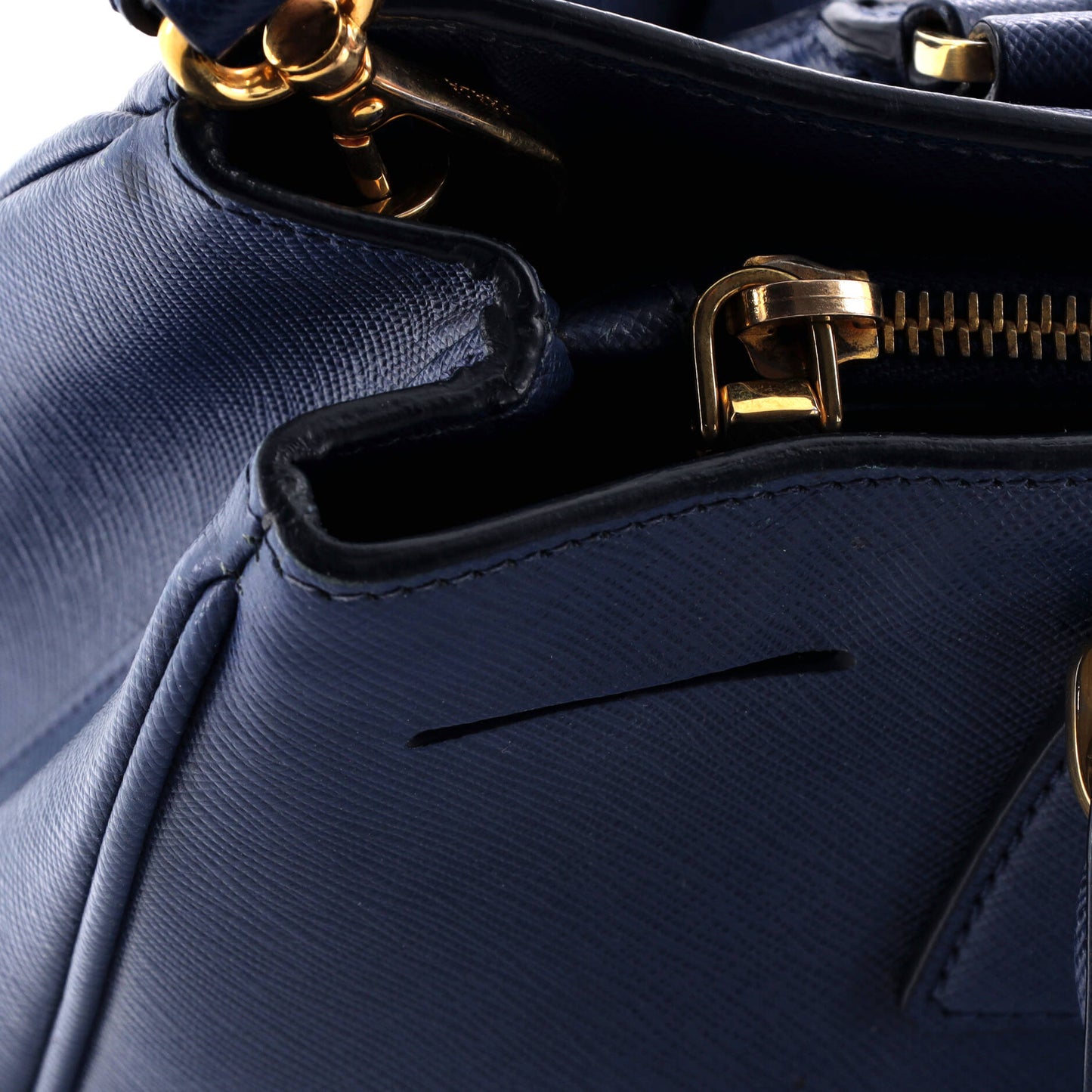 プラダ ガーデナーズ トート サフィアーノレザー ミディアム