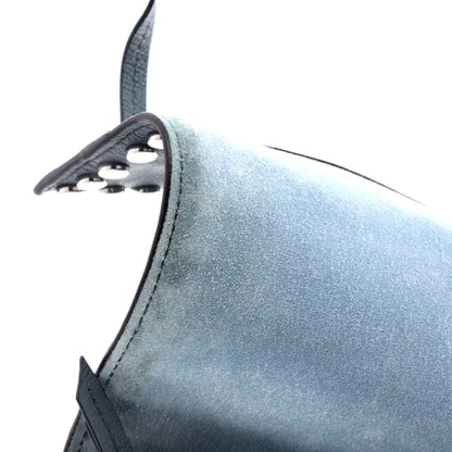 プラダ エチケット フラップバッグ スタッズ付き グレースカーフスキン スモール