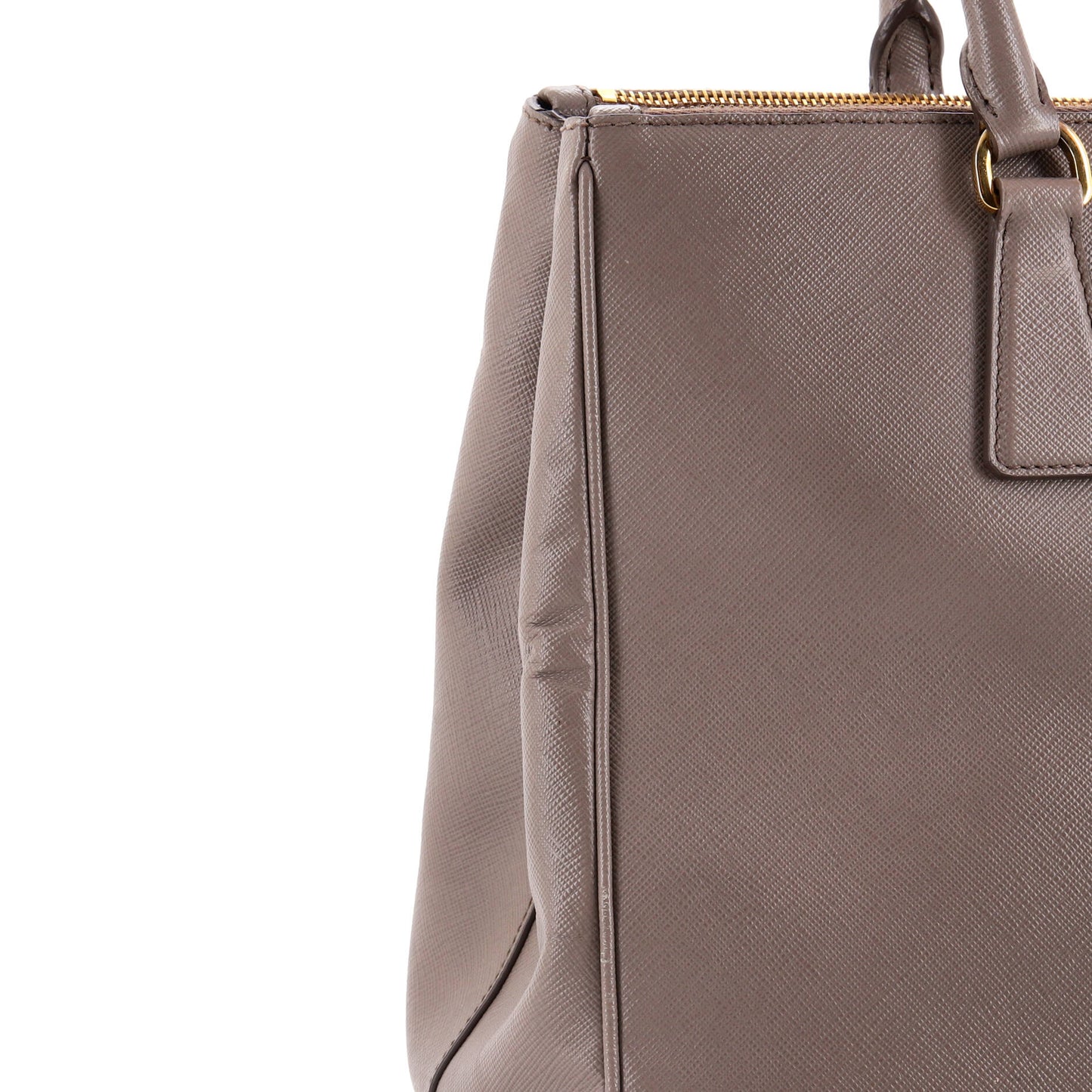 プラダ ダブルジップ リュクス トートバッグ サフィアーノレザー ラージ