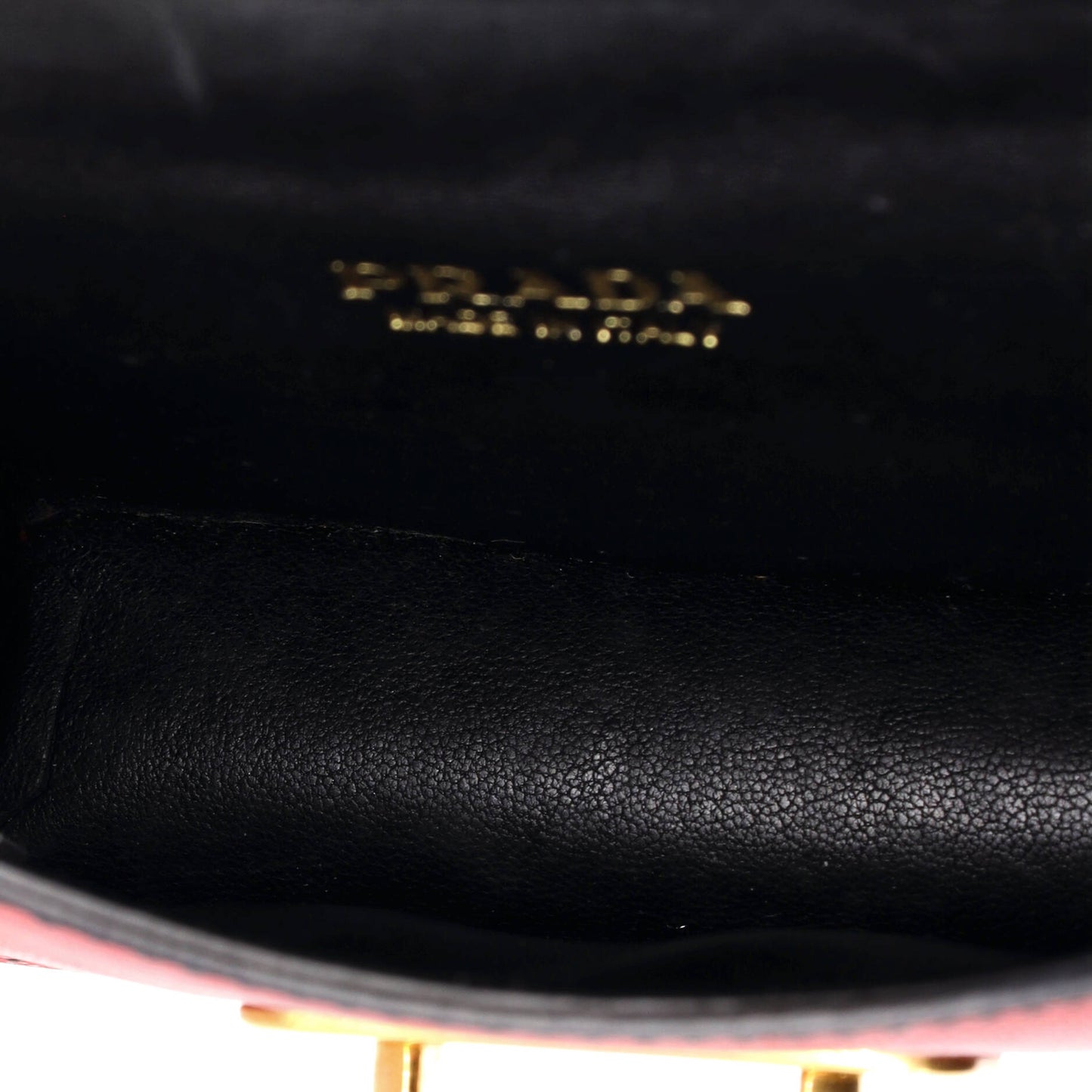 プラダ カイエ クロスボディバッグ 装飾レザー マイクロ