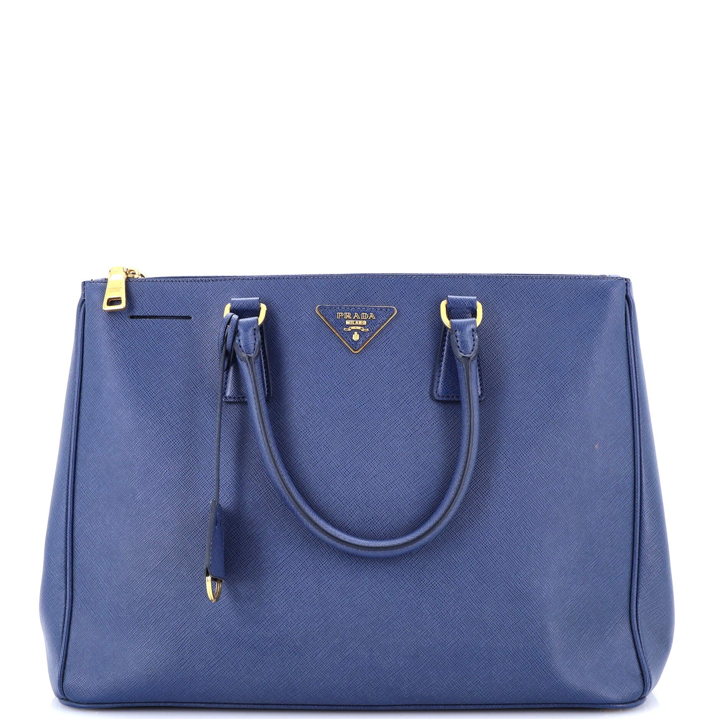 プラダ ダブルジップ リュクス トートバッグ サフィアーノレザー ラージ