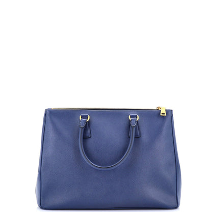 プラダ ダブルジップ リュクス トートバッグ サフィアーノレザー ラージ