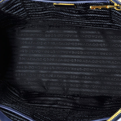 プラダ ダブルジップ リュクス トートバッグ サフィアーノレザー ラージ