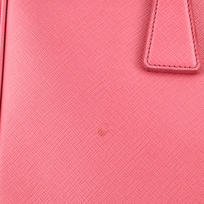 プラダ ダブルジップ リュクス トートバッグ サフィアーノレザー ミディアム