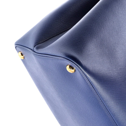 Prada Cuir Double Tote Saffiano Leather Large