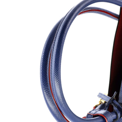 Prada Cuir Double Tote Saffiano Leather Large