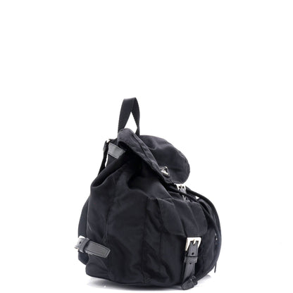 プラダ ヴェラ ダブルフロントポケット バックパック テスート サフィアーノレザー スモール