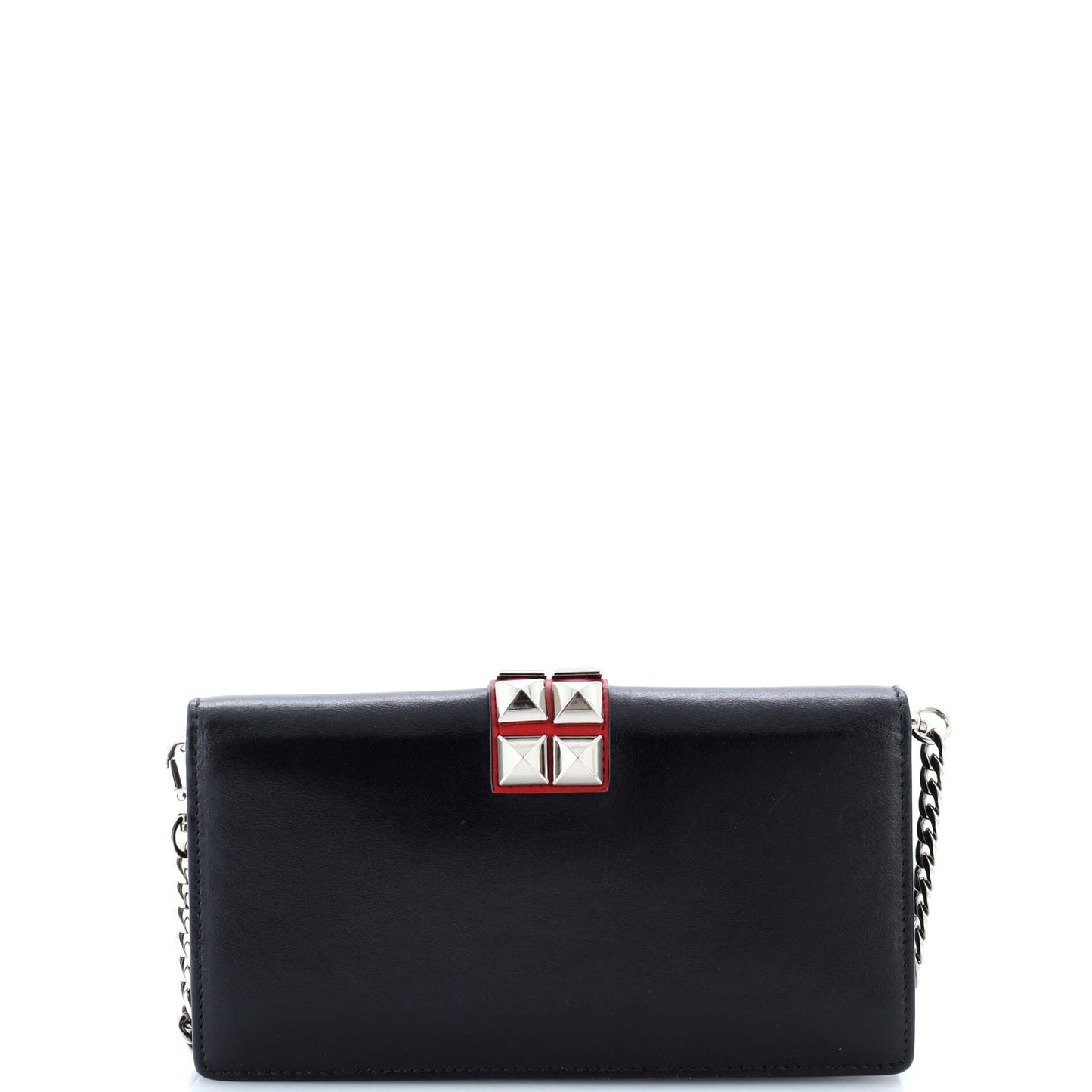 Prada Elektra Wallet on Chain Studded Leather