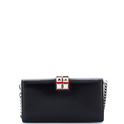 Prada Elektra Wallet on Chain Studded Leather