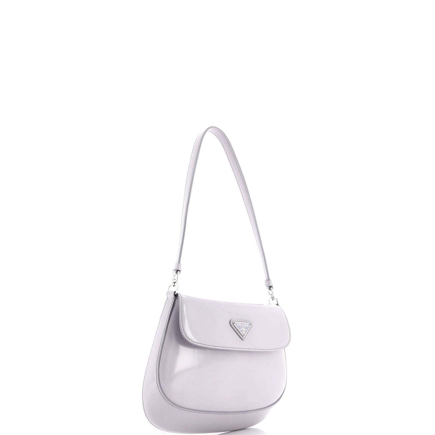 プラダ クレオ フラップ ショルダーバッグ スパッツォラート レザー スモール