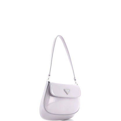 プラダ クレオ フラップ ショルダーバッグ スパッツォラート レザー スモール