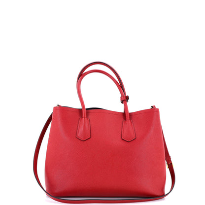 プラダ キュイール ダブルトート サフィアーノ レザー L