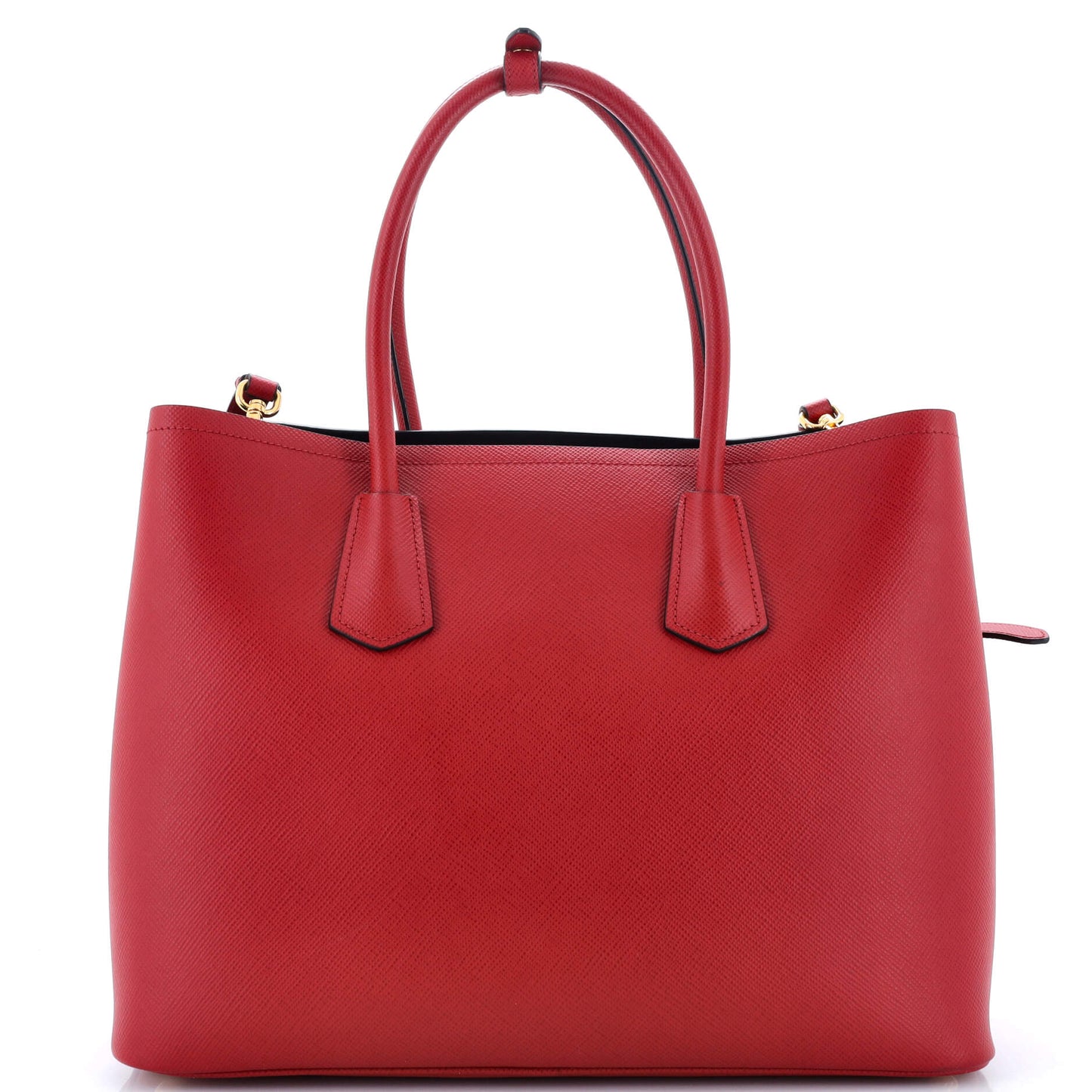 プラダ キュイール ダブルトート サフィアーノレザー ミディアム