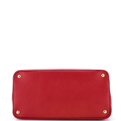 プラダ キュイール ダブルトート サフィアーノレザー ミディアム