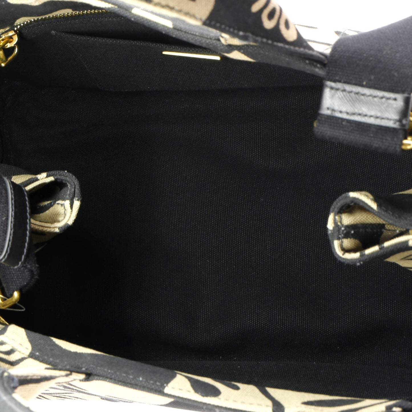 プラダ カナパ トートバッグ プリント キャンバス ラージ