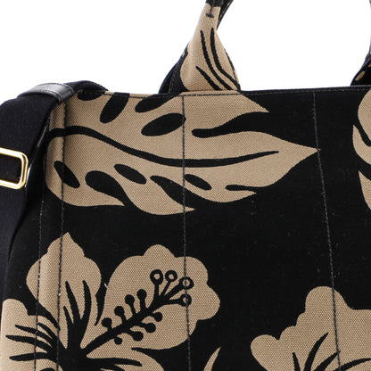 プラダ カナパ トートバッグ プリント キャンバス ラージ